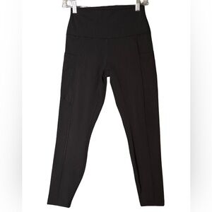 90 Degree Black Medium Leggings with Pockets